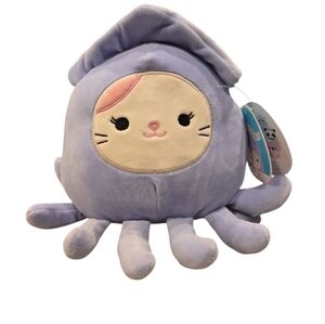 KARINA THE CAT IN A SQUID COSTUME. 8" NWT.